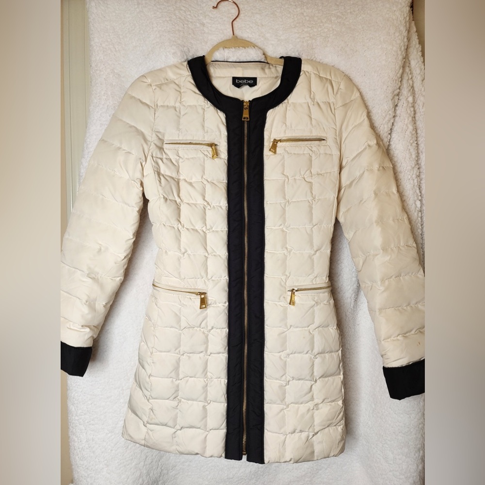 Bebe puff jacket- well used